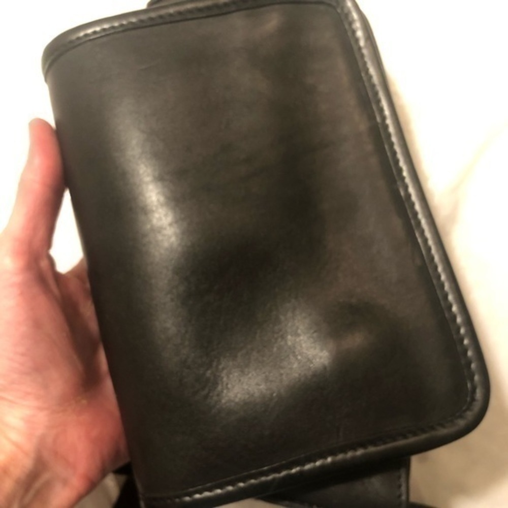Coach vintage disco swing 9048 black leather bag - Picture 11 of 12